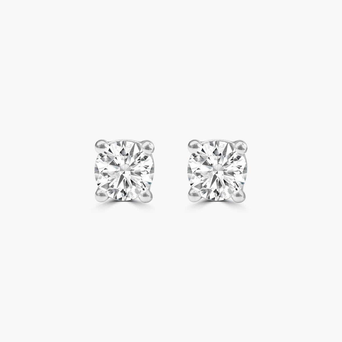 Solitaire Diamond Studs · 0.50ct