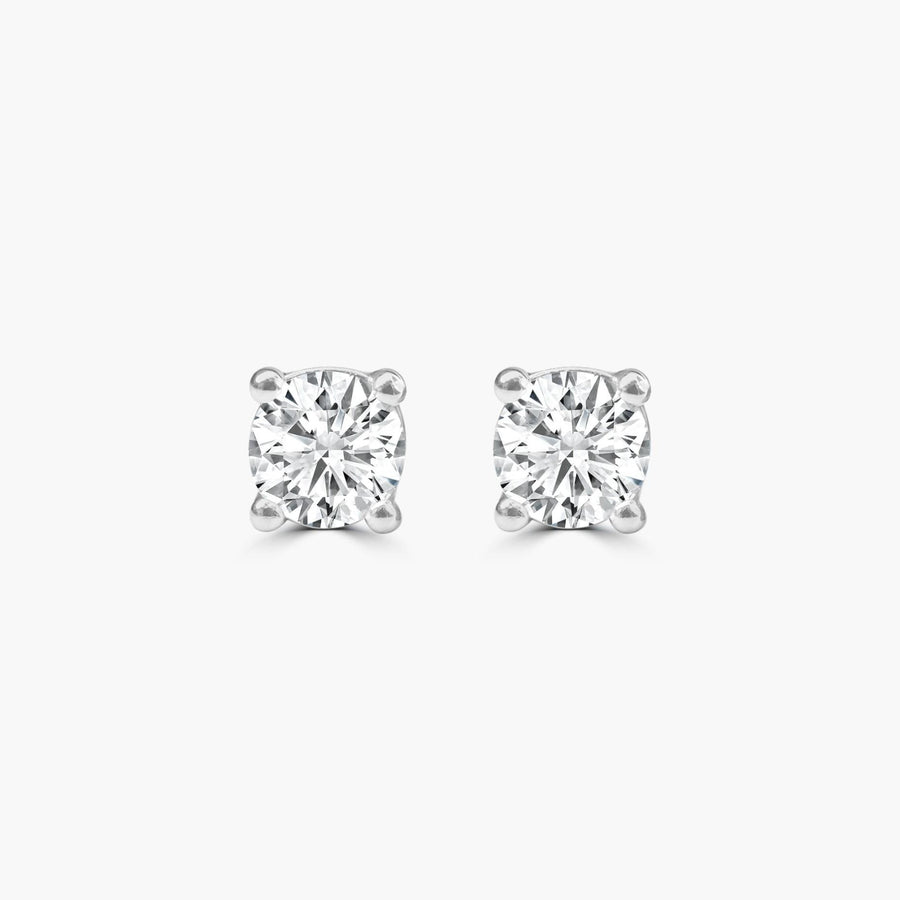 Solitaire Diamond Studs · 0.50ct