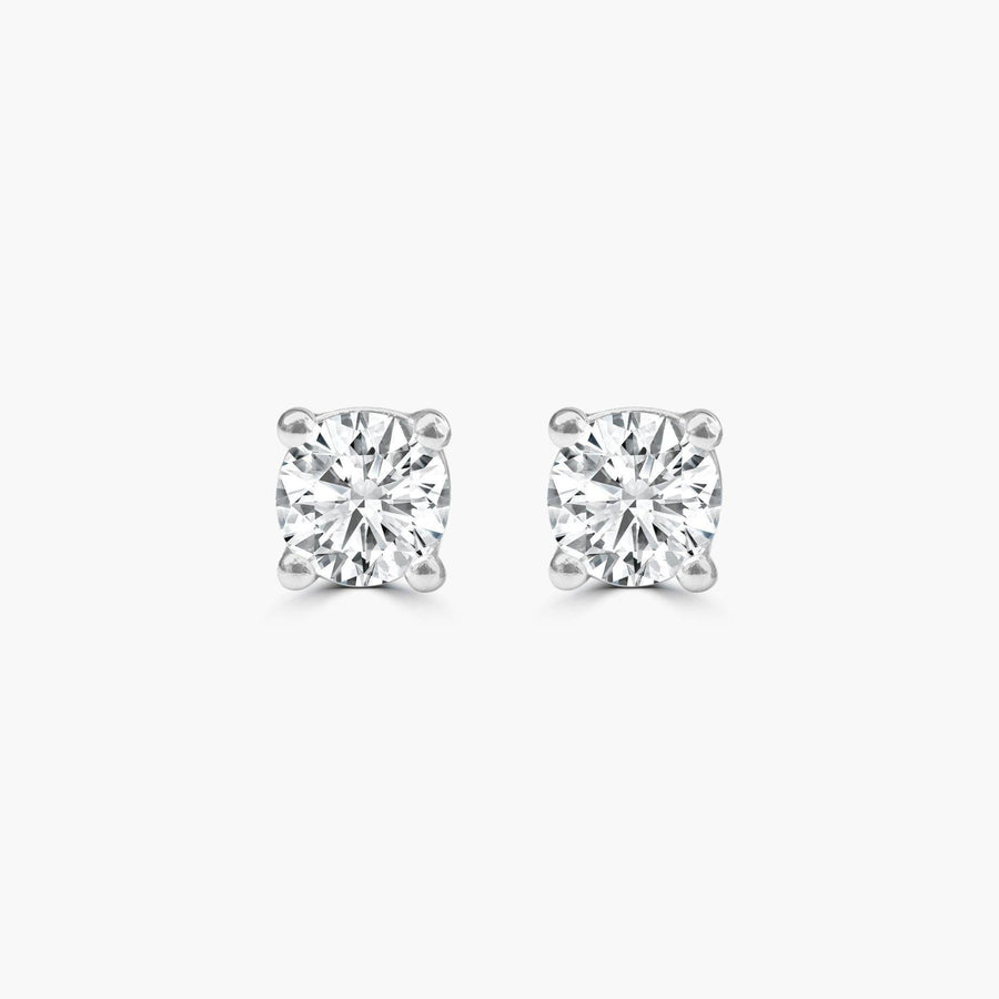 Solitaire Diamond Studs · 0.60ct